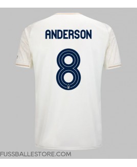 Günstige Nottingham Forest Elliot Anderson #8 Auswärtstrikot 2025-26 Kurzarm